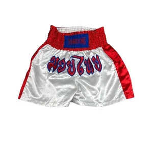 Muay Thai Boxershorts Satin Grappling Cage Kampfhose Herren 2XL Gym Trunks - Bild 1 von 6