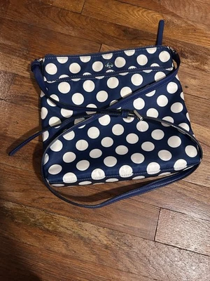 KATE SPADE New York Jae Seaside tiracolo bolsa de mão de náilon bolinhas bolsa de ombro - Imagem 1 de 4