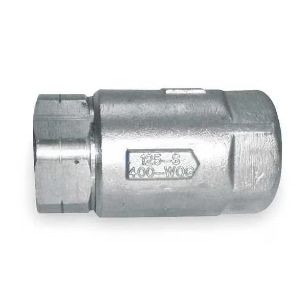 Apollo Valves 3/8" FNPT Stainless Steel Ball Cone Spring Check Valve 6210201 - Image 1 of 1