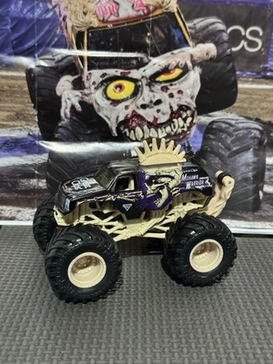 Monster Jam Mohawk Warrior Tan Boneyard Wheelie Bar Loose Truck HTF 1/64 Diecast - Image 1 of 4