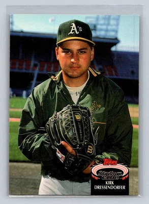 1992 Topps Stadium Club - Kirk Dressendorfer #806 - Image 1 of 2