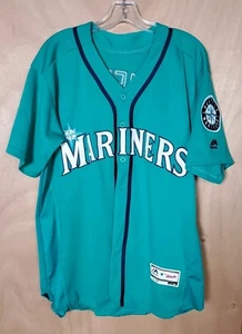 Ken Griffey Jr Seattle Mariners Majestic Authentic MLB Trikot Größe 40 gebraucht  - Bild 1 von 10