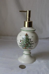 SPODE Porzellan Weihnachtsbaum Handseife Lotion Pumpspender Dekoration - Bild 1 von 5