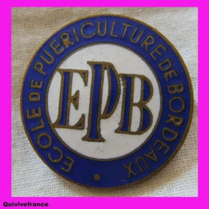 BG1301 - ABZEICHEN BADGE KINDERSCHULE BORDEAUX - Bild 1 von 2
