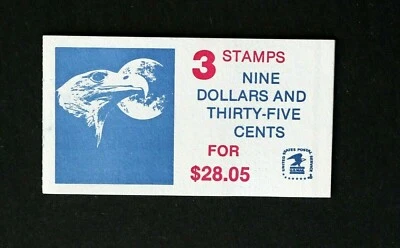 U.S. Scott #BK140B Booklet, $28.05 "Eagle and Moon" Express Mail - Image 1 of 2