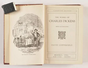 David Copperfield Charles Dickens Books Inc. Volume I Vintage Hardcover - Imagen 1 de 8