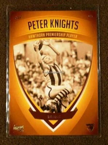 2011 SELECT HAWTHORN HERITAGE PREMIERSHIP PLAYER CARD PETER KNIGHTS - Picture 1 of 1