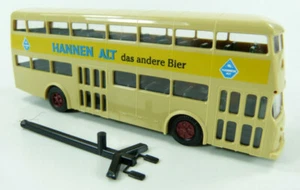Büssing Doppeldecker Bus Hannen Alt das andere Bier H0 Classic 1:87 [ST] - Bild 1 von 3