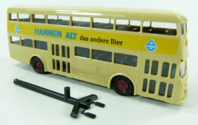 Büssing Doppeldecker Bus Hannen Alt das andere Bier H0 Classic 1:87 [ST] - Bild 1 von 3