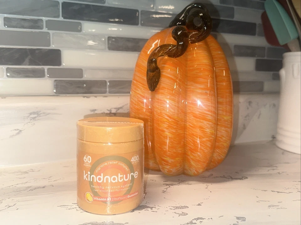 Kind Nature 维生素 B2 (Riboflavin) 400 毫克偏头痛缓解复合物 BB 7/2026 ü — 第 1/4 张图片