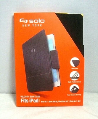 Solo Velocity iPad 9.7" Air Slim Case- IPD2026-5 - Image 1 of 2