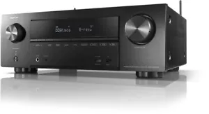 Denon AVR-X1500H 7.2 A/V Receiver 4k UHD HDMI Bluetooth W-Lan Atmos Phono - Bild 1 von 3