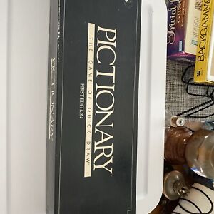 1985 Pictionary 1st Edition Charades Game Complete in Very Good Condition