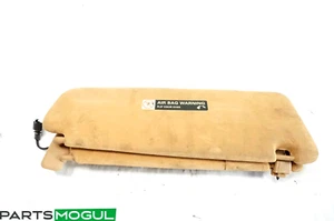 2003-2010 PORSCHE CAYENNE LEFT DRIVER SIDE SUNVISOR SUN VISOR TAN 7L5857551 OEM - Foto 1 di 8