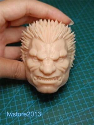 Cabeza esculpida de guerrero no muerto Zodd tallada para figura de acción masculina de 6" juguetes corporales Foto 1 de 4