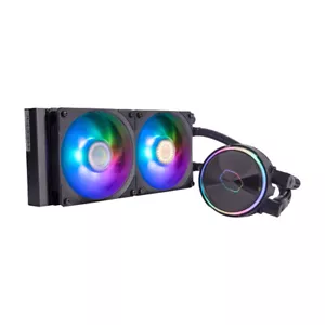 Cooler Master MasterLiquid PL240 Flux 240mm All-In-One Hydro CPU Liquid Cooler - Picture 1 of 5