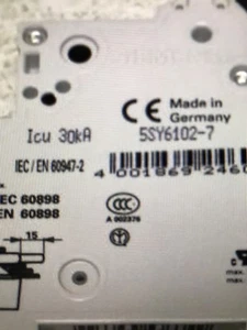 siemens 5SY6102-7 - Picture 1 of 1