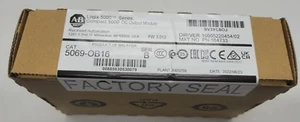 5069-OB16 ALLEN BRADLEY LOGIX SERIES COMPACT 5000 DC OUTPUT MODULE FACTORY SEAL - Foto 1 di 5