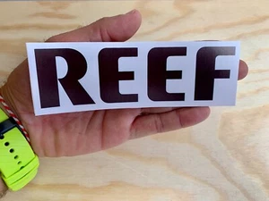 Reef Surfboard Sticker Surf Skate Snow Decal - Picture 1 of 4