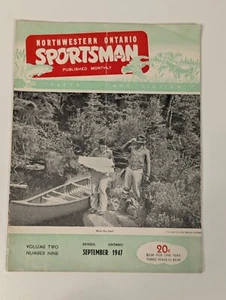 Vintage Sportsman Magazine September 1947 Hunting Fishing Camping - Picture 1 of 7