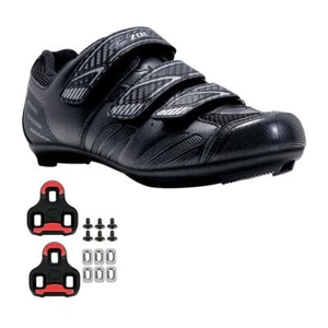 Zol Stage Road Cycling Shoes with Look Keo Cleats Compatible - Picture 1 of 14