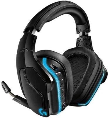 Logitech G935 2.4GHz Wireless 7.1 Surround Sound Pro Gaming Headset - Black - Image 1 of 4