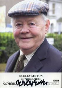 DUDLEY SUTTON Signed Photograph - Actor EASTENDERS LOVEJOY - 7"x4" reprint - Picture 1 of 1