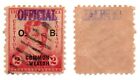 1938-1940 PHILIPPINES/US OFFICIAL OB Commonwealth Stamp Scott #027 2¢ Rizal
