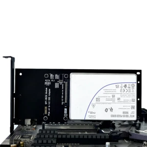 ADT PCIe 5.0 x4 to U.2/U.3/E1.S/E3.S SSD Adapter Card PCI Express Gen5.0 x4 - Picture 1 of 8