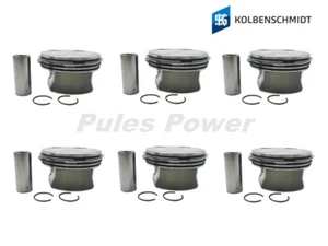 6 pcs KS Piston and Ring Sets M272 3.5 2720304317 For Mercedes R350 C350 E350 - Picture 1 of 6