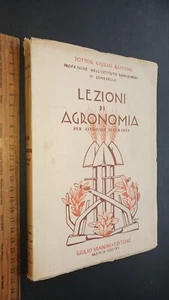 Giulio Bastoni Lezioni di Agronomia agraria 1937 Vannini - Imagen 1 de 1