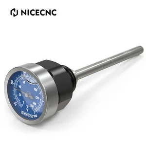 NICECNC Oil Dipstick & Temperature Gauge For Yamaha YFZ450 2004-2009 2012 2013 - Picture 1 of 8