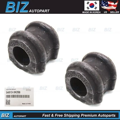 OEM 2x Stabilizer Bar Bushings for 06-14 Hyundai Kia Multiple Models 54813-4D001 - Image 1 of 4