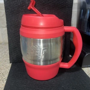 Jarra de bebidas Bubba Keg 52 oz fría y caliente aislada deportiva con boquilla rosa - Imagen 1 de 4