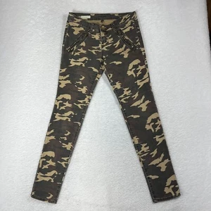 Jeans Kut From The Kloth donna 4 W28,5x29,5 marrone mimetico Mia stuzzicadenti skinny zip - Foto 1 di 7