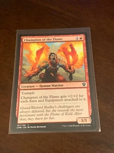 Magic the Gathering Commander Legends Champion of the Flame - Picture 1 of 2