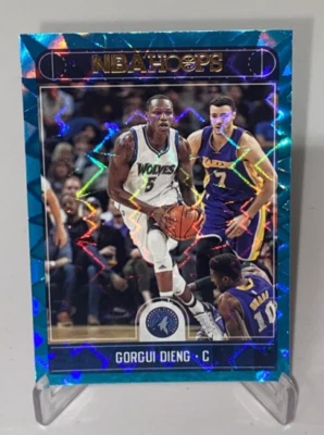 2017-18 Panini NBA Hoops Gorgui Dieng Teal Explosion #222 - Image 1 of 4