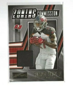 Ronald Jones II 2019 Panini Playbook Patch Relic #d 19 Tampa Bay Buccaneers - Picture 1 of 2