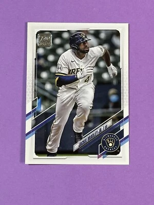 2021 Topps Update Jackie Bradley Jr. #US111 Milwaukee Brewers (R) - Image 1 of 2