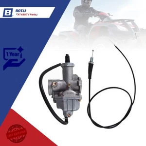 For Honda Sportrax 250 TRX250 TRX250EX 2001-2008 Carburetor W/ Throttle Cable - Picture 1 of 9