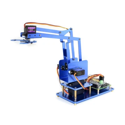 4 DOF Roboter Arm Kit DIY Arm für Roboter Raspberry Pi Bluetooth WiFi Fernbedienung - Bild 1 von 2