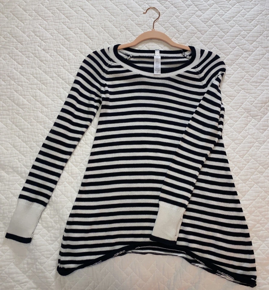 Suéter túnica a rayas ivivva para niñas talla 8 ¡Grandes detalles! Foto 1 de 4