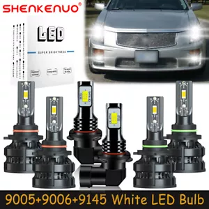 Para Cadillac CTS 2003 2004 2005 2006 2007 combo faros antiniebla bombillas Z8 - Imagen 1 de 20