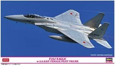 Hasegawa 1/72 J.A.S.D.F. F-15J Eagle w/ Female Pilot Figure Plastic Model 02325