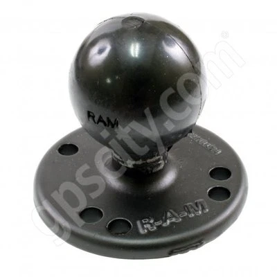 RAM Mount Aluminum 2.5" Diameter Round Base with 1.5" C-Ball RAM-202U - Image 1 of 2
