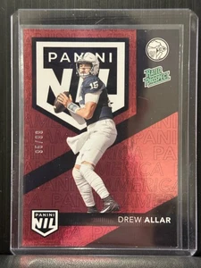 2025 Panini The National VIP Silver Pack Drew Allar NIL Rated Prospect Red 95/99 - Picture 1 of 2