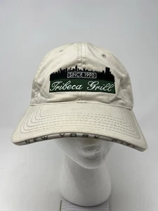 Baseballmütze Kappe Tribeca Grill NYC Tourist bestickt Papa Mütze DeNiro Y2K - Bild 1 von 7