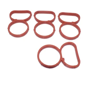 4pcs 11617801438 Intake Manifold Gaskets For BMW E81 E87 E82 E90 E91 E92 E60 E61 - Picture 1 of 5