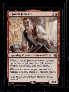 J. Jonah Jameson - 81 - SPM - NM - MTG Magic the Gathering - Picture 1 of 1