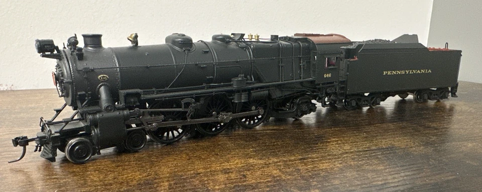 Broadway Limited Imports HO #321 Class K4s 4-6-2 Pennsylvania #646 w/DCC & SND - Image 1 of 4